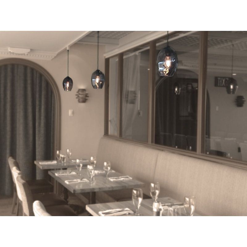 Bubble 1 - Light Pendant, Black, LED Bulb