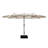 181'' x 106'' Outdoor Double-Sided Rectangular Market Umbrella With Base Patio Umbrella-1188731804