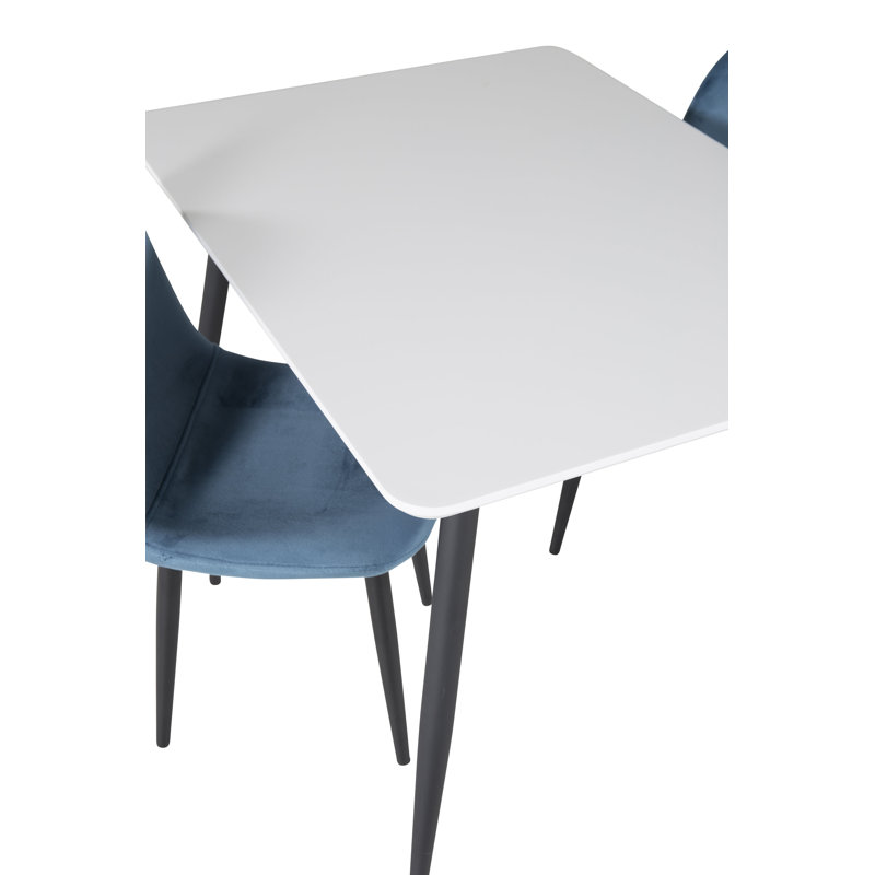 Lewes 2 - Person Dining Set, Blue, Blue