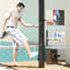 Douche solaire chauffée de 35 litres (9,2 gallons), douche extérieure de 2,16 m (7,1 pieds) pour piscine, jardin ou plage