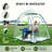 Sports Tent with Detachable Top Cover and Sealed Floor - 540° View and Mesh Windows-131364335