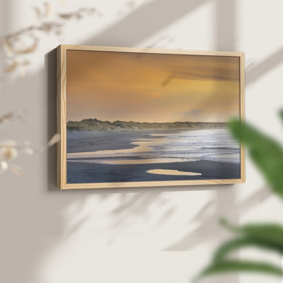 Endless Shores -Framed Print - Restickable