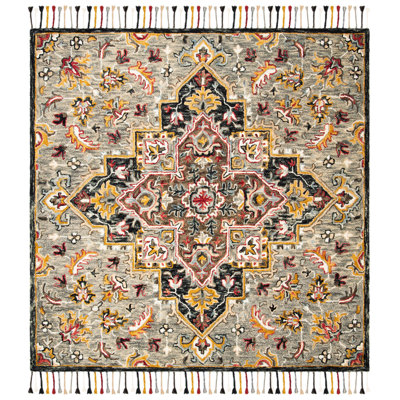Vahakn Hand Tufted Wool Oriental Rug