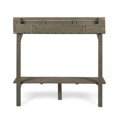 Patio Table Outdoor Acacia Wood Bar Table