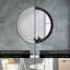 Huldar Glass Flat Wall Mirror