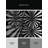 Soft Plush Narberth Art Deco Starburst Area Rug in Gray – Black Binding-847249416