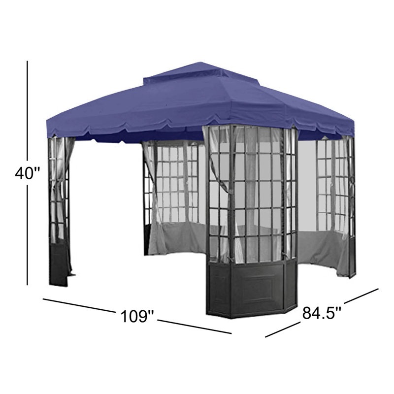 Auvent de remplacement, Bleu marine véritable