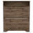 Shoe Rack 46" H, One Open Storage Shelf, Two Internal Storage Drawers, Two Doors