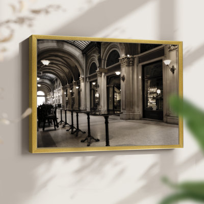 Dans la ville de Vienne - reproduction encadrée
