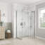 OVE Decors Bel Soft Close 48" x 78" Frameless Sliding Soft Close Shower Kit-98664872
