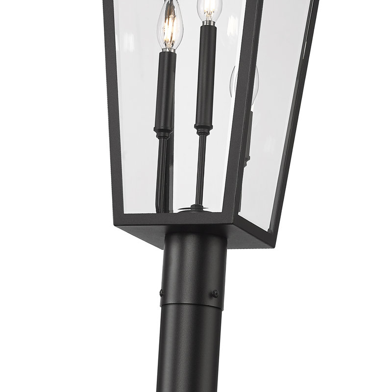 Luminaire d'extérieur 3 lumières Barling, H 125,5 po x l 12 po x P 12 po