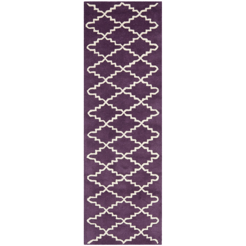 Chatham Hand Tufted Wool Geometric Rug, Rectangle 2'3" x 5'