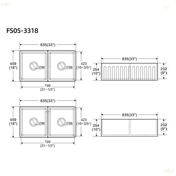 Dimensions du produit