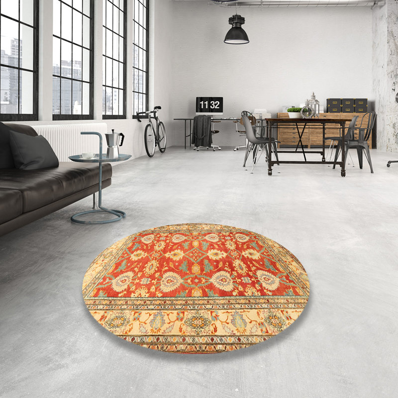 Oriental Indoor Rug, Round 8'