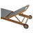 Parmele Outdoor Teak Wood Chaise Lounge