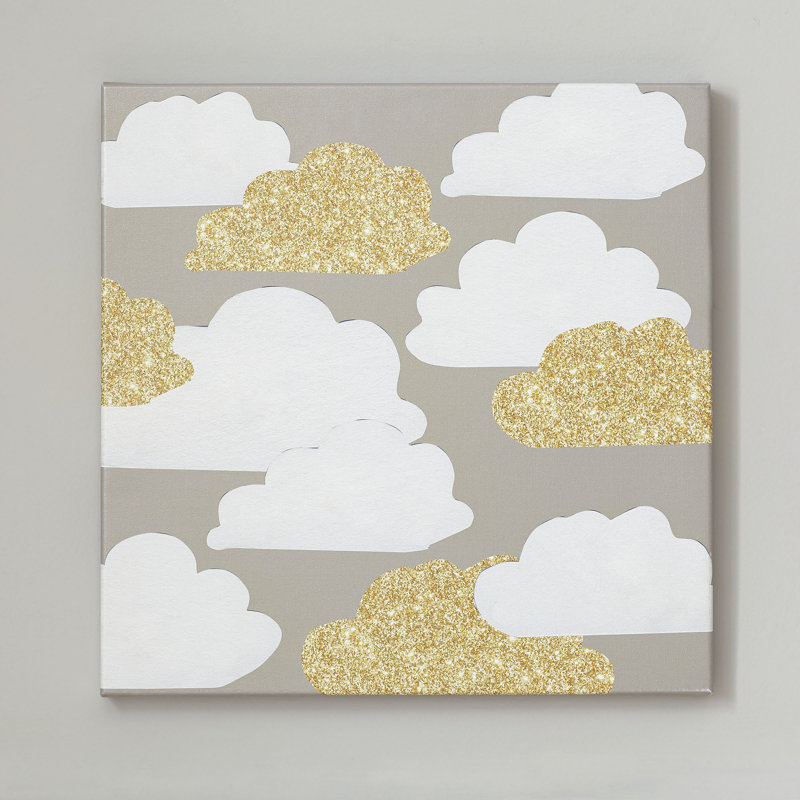 « cloud », art sur toile