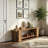 62.6"W Bench with Storage, 2-Tier Design