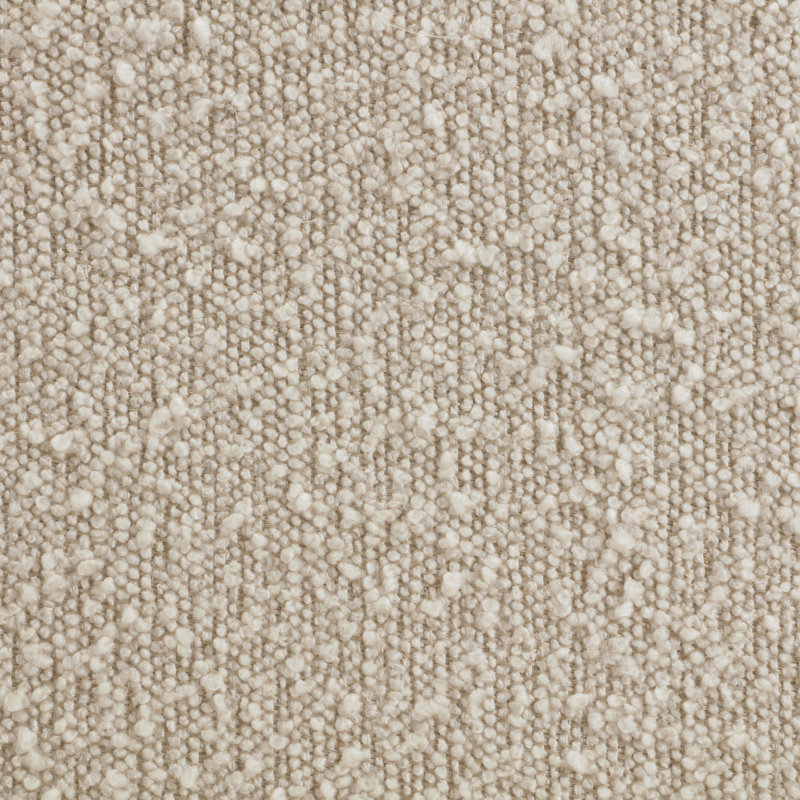 Ensemble de 2 chaises de comptoir rembourrées Murtry Boucle, Beige