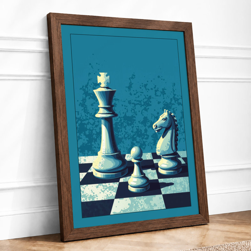 Queen's Last Stand Modern - Framed Print, A1 - 84.1 x 59.4 cm, Walnut