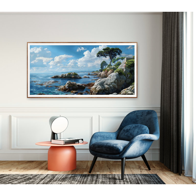Monterey, paysage, art mural de Californie, bord de mer, impression de voyage, parc national, affiche, Sans cadre