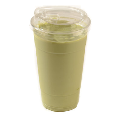 EcoQuality PET Plastic 20oz Disposable Cup with Sipthrough Lids