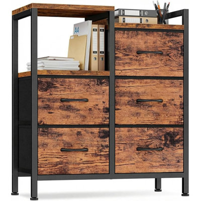 24.8cm Wide 5 -Drawer File Cabinet