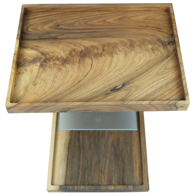 Lucera Solid Wood End Table