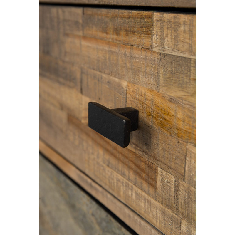 San Solid Wood Accent Chest