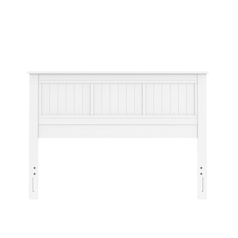 Walton Window Pane Wood Queen Panel Headboard - White, Queen