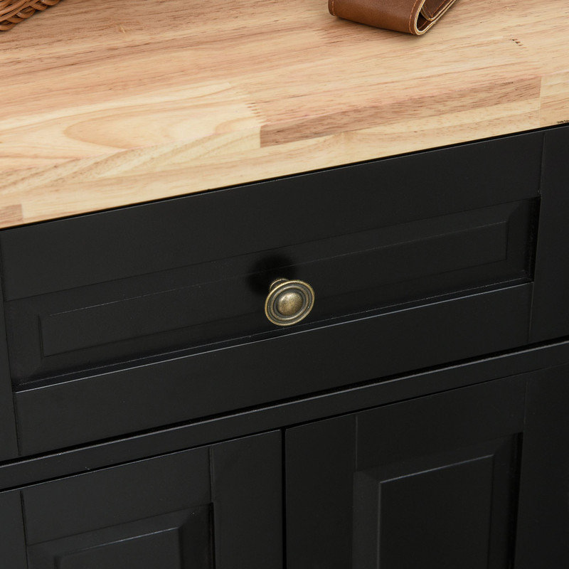 Kitchen Island, Black