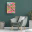 Art mural sur toile tendue - "Bunches 1" de Suzanne Allard pour décoration de salon, de chambre à coucher ou de bureau - 35 x 47