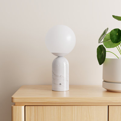 Mila Genuine Marble Desk Lamp