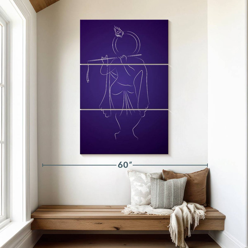 Adella Modern Krishna, 50" H x 32" W