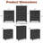 Cynthiana 3-Piece Bedroom Set with Two 3-Drawer Dressers and 5-Drawer Chest-1653921413