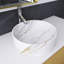 Meuble-lavabo mural 48 po en contreplaqué de chêne clair avec lavabo rectangulaire en céramique