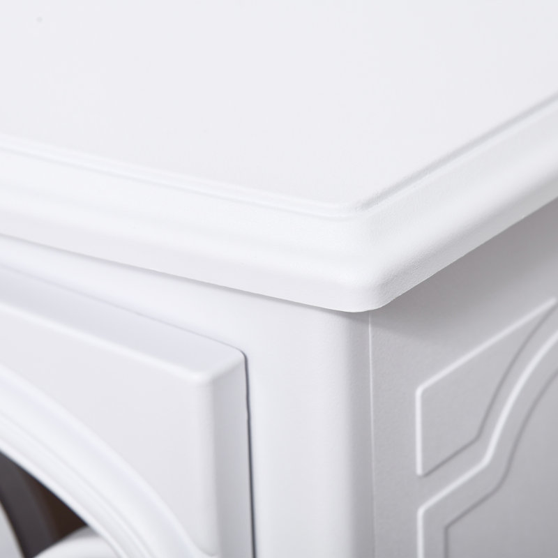 Poêle électrique Ibin, Blanc