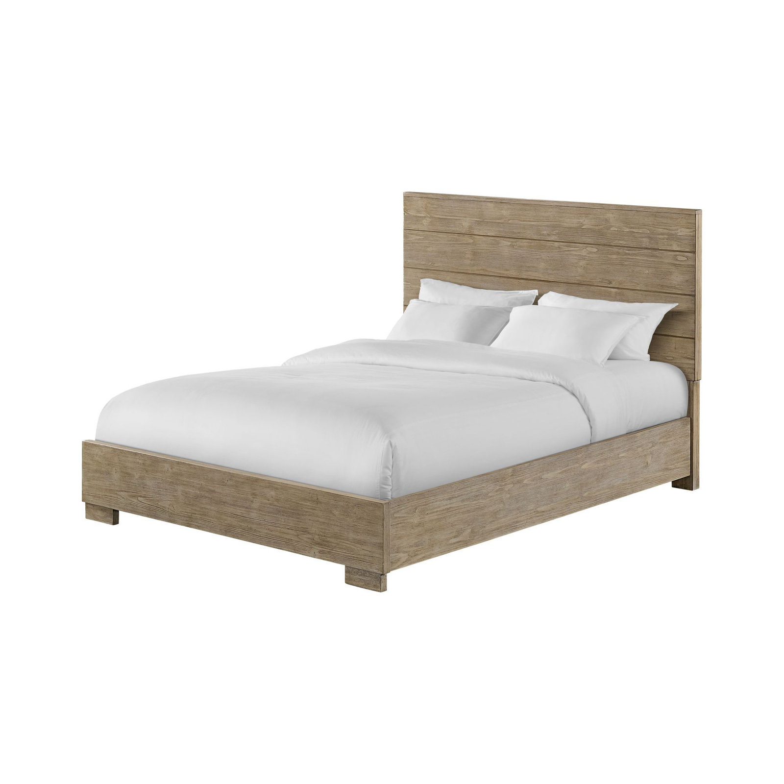 Albie Pine Complete Bed, Full, Sandstone
