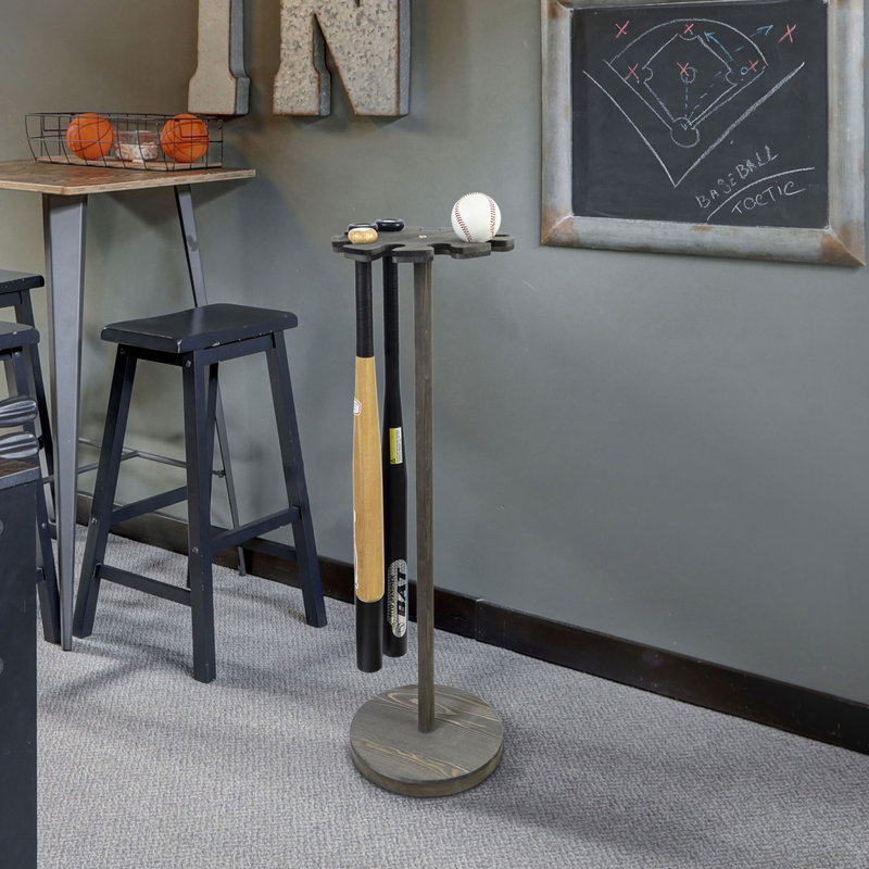Solid Wood Sports Rack