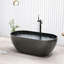 Baignoire de trempage autoportante de 59 po x 29,5 po avec drain-127308575