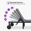 Chaise longue d'extérieur avec table Reivo-1236226324