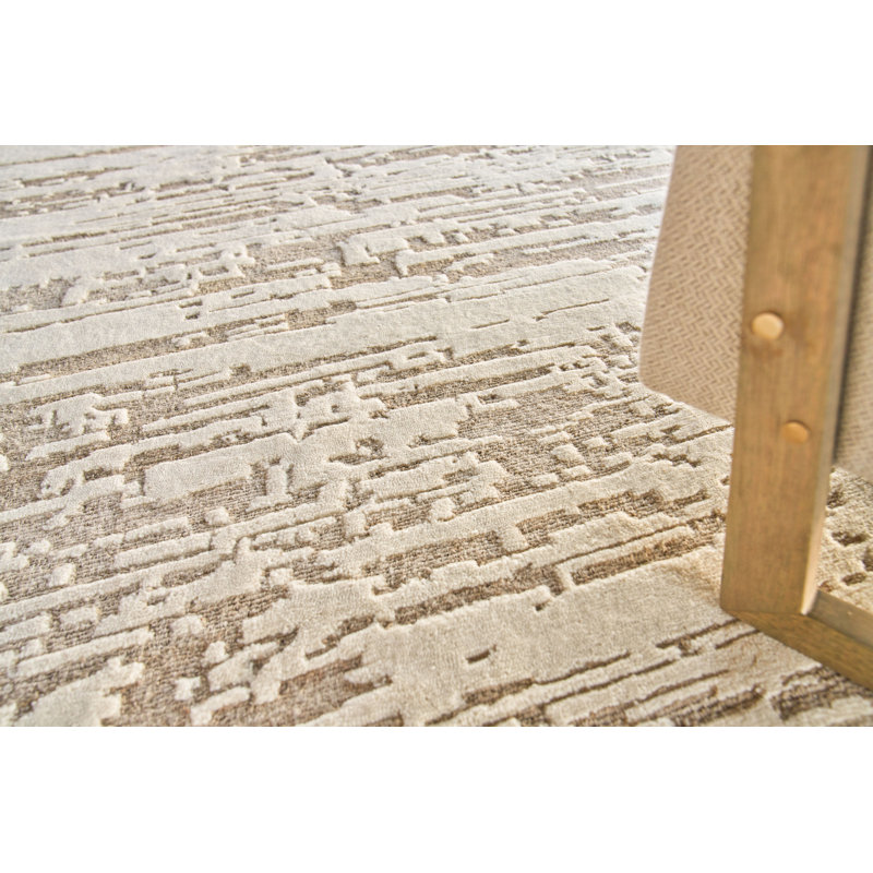 Area Rug in Beige, Rectangle 12' x 15'