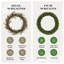 Norwood Fir Wreath with Lights-439493957-439493966