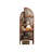 Modern Solid Wood Curio Cabinet