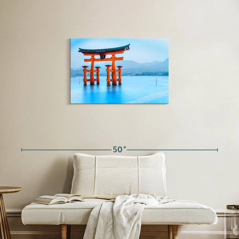 Lilie Miyajima Torii Gate, 20" H x 30" W