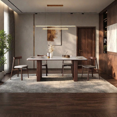 Modern minimalist style dining table