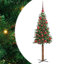 Slim Christmas Tree PVC and Solid Pine wood-306120858-306120859