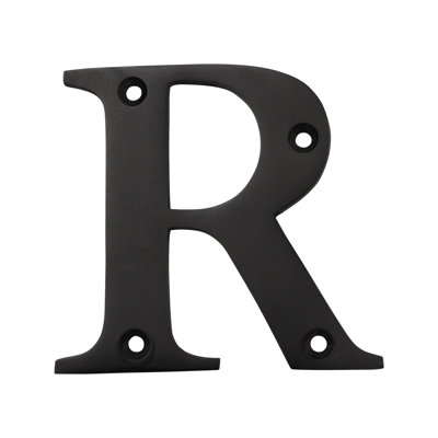 3'' H Brass House Letter