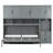 Murphy Bed With Desk, Cabinet And Bookcase-1924745821