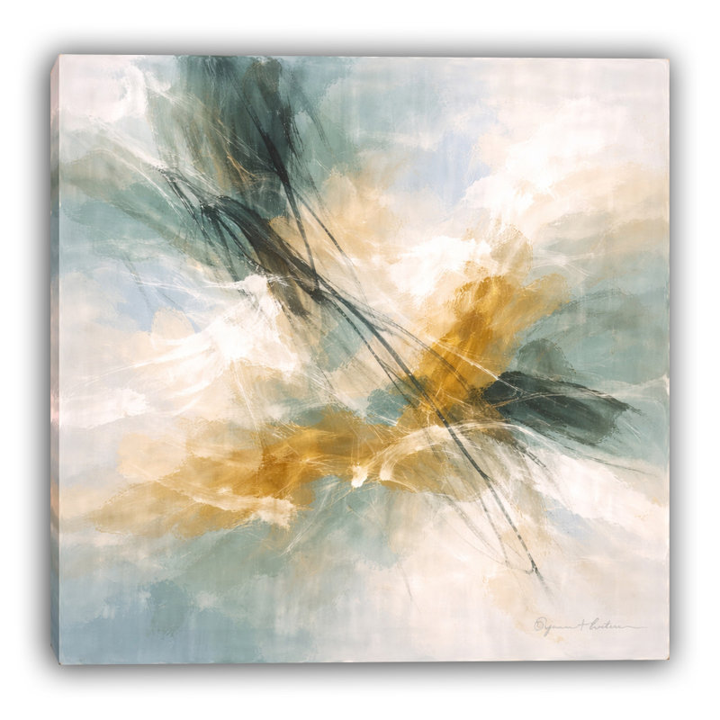 «Quiet Garden», art mural sur toile tendue, L 20 po x H 20 po x P 1,5 po