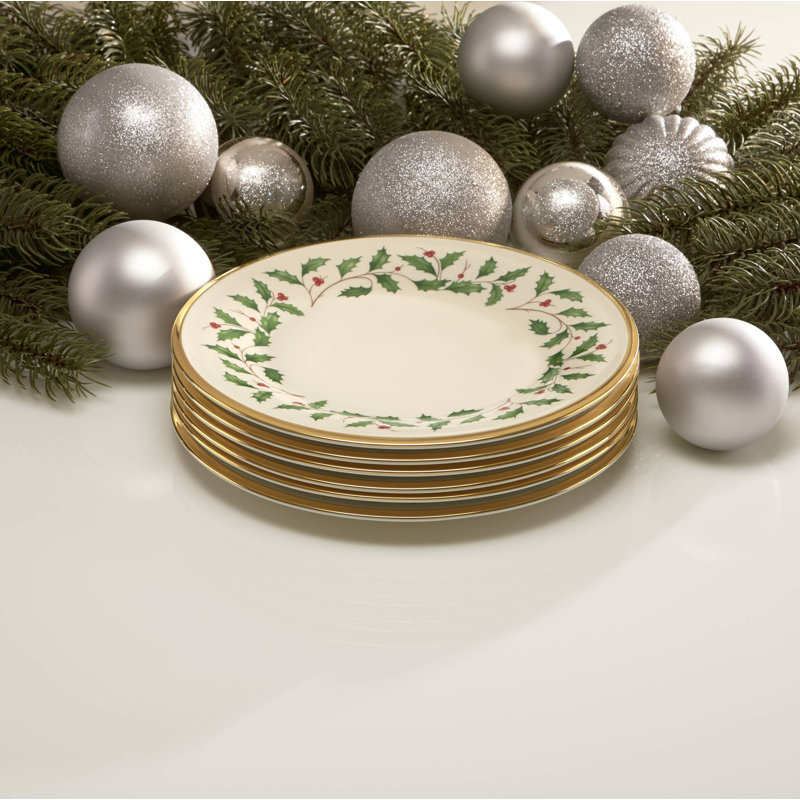 Lenox Holiday 8" Salad or Dessert Plate